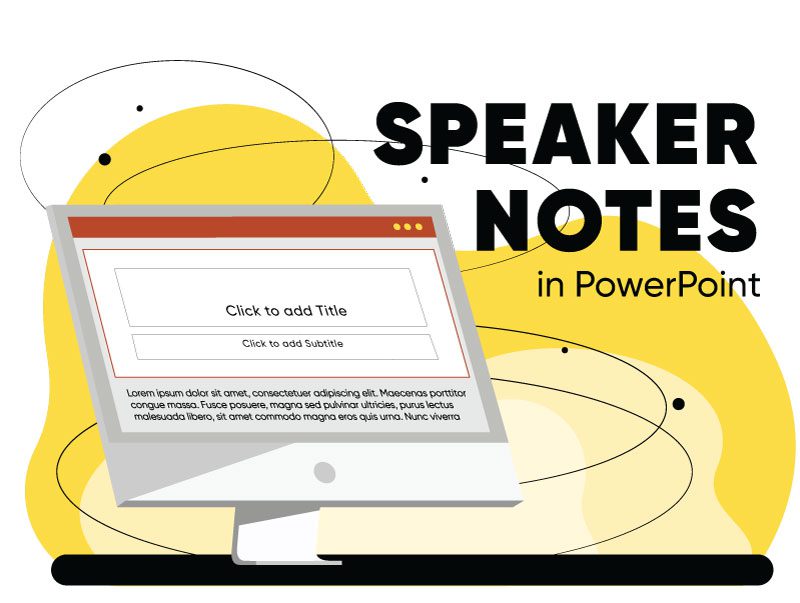 speaker notes in power point presentation